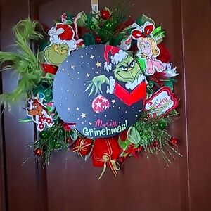 Grinch christmas wreath